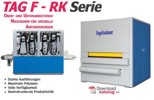 Tagliabue Kalibrermaschinen Schleifmaschinen TAG F-RK Series