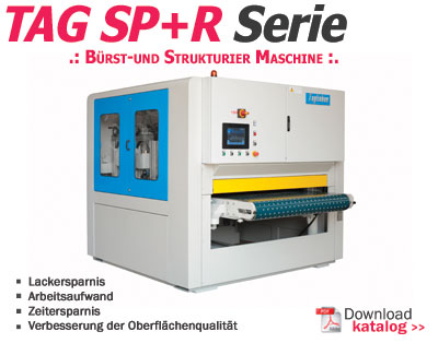 Tagliabue B�rst-und Strukturier Maschine SP+R Series