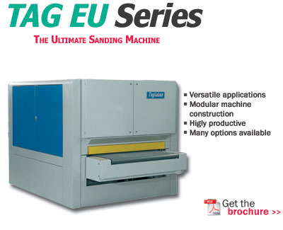 Tagliabue Sanding Machines TAG EU Series