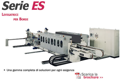 Levigatrici per bordi Tagliabue Serie ES